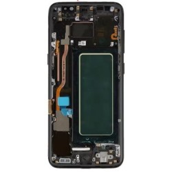 PANTALLA OLED SAMSUNG S8 G950F CON MARCO NEGRO (TAMAÃO POCO PEQUEÃO)