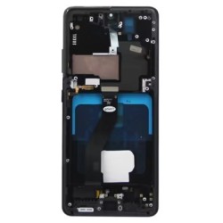 PANTALLA SAMSUNG S21 ULTRA OLED CON MARCO TAMAÃO PEQUEÃO NEGRO