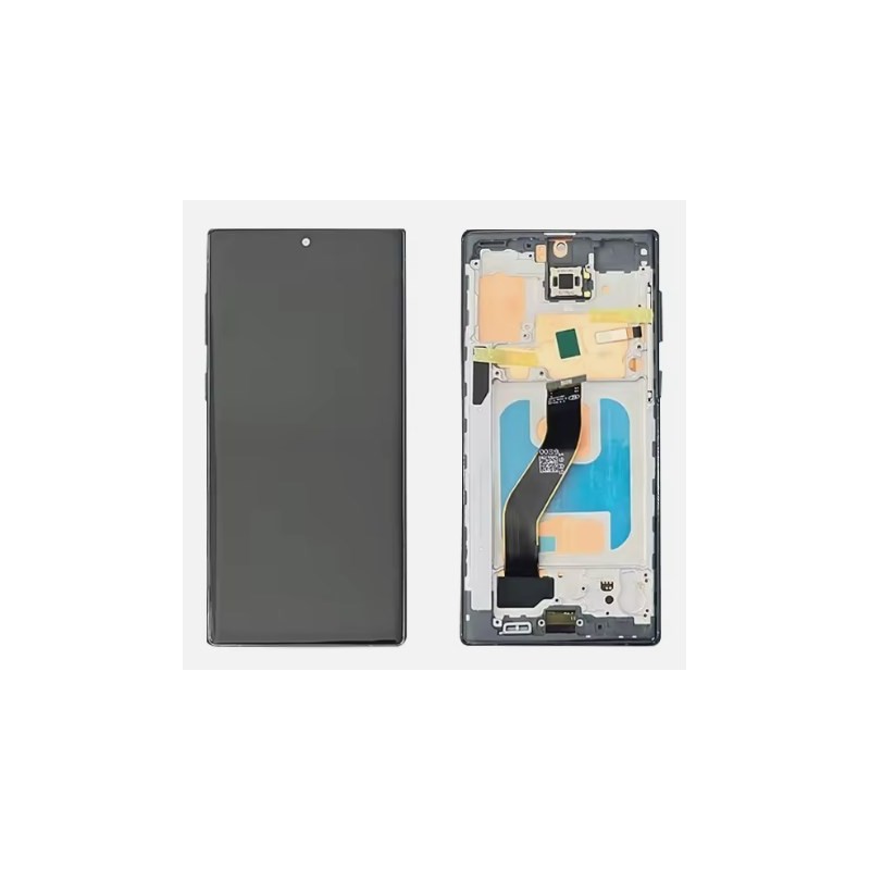 PANTALLA SAMSUNG NOTE 10 G970 OLED CON MARCO TAMAÃO PEQUEÃO NEGRO