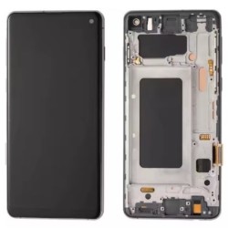 PANTALLA TFT SAMSUNG S10 CON MARCO COLOR NEGRO