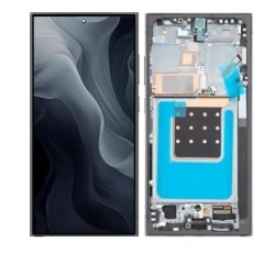 PANTALLA PARA SAMSUNG S24 ULTRA OLED CON MARCO VERSION EUROPA BORDE...