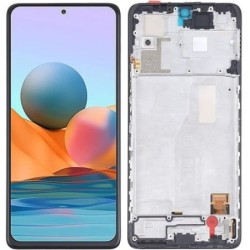 PANTALLA REMANUFACTURADA CON MARCO REDMI NOTE 10S/ REDMI NOTE 10 4G...