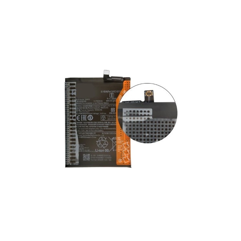 BATERIA SERVICE PACK XIAOMI MI 10T / MI 10T PRO   BM53