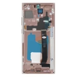 PANTALLA OLED PARA SAMSUNG NOTE 20 ULTRA CON MARCO GRIS / ROSA...